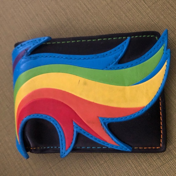 Colorful Rainbow Dash Wallet - Picture 2 of 3